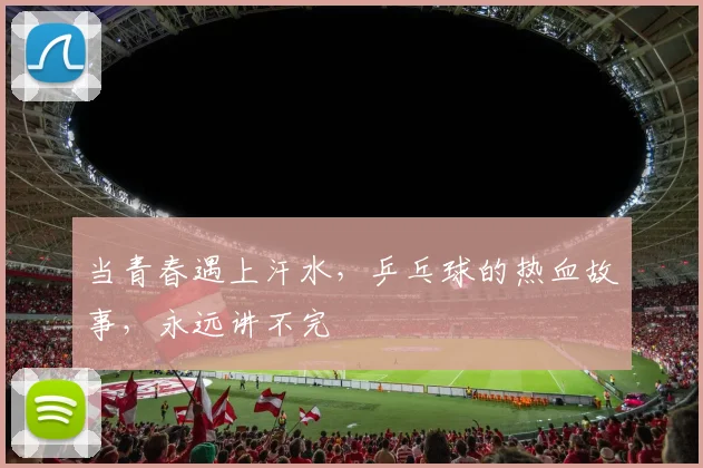 当青春遇上汗水，乒乓球的热血故事，永远讲不完