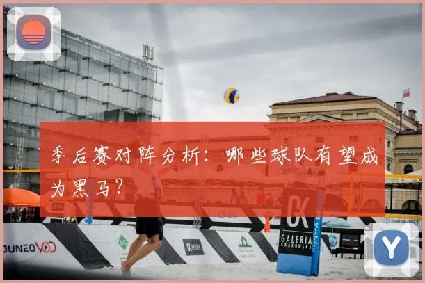 季后赛对阵分析：哪些球队有望成为黑马？