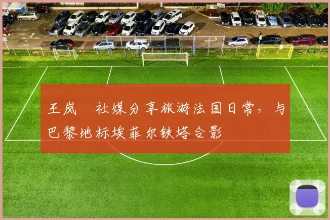 王岚嵚社媒分享旅游法国日常，与巴黎地标埃菲尔铁塔合影